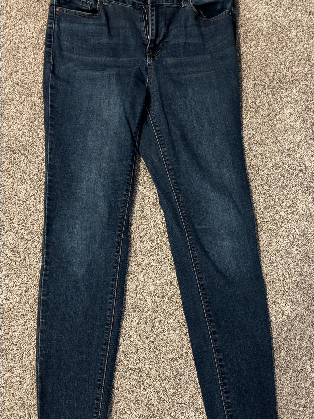 True Craft Dark Indigo Skinny Jeans